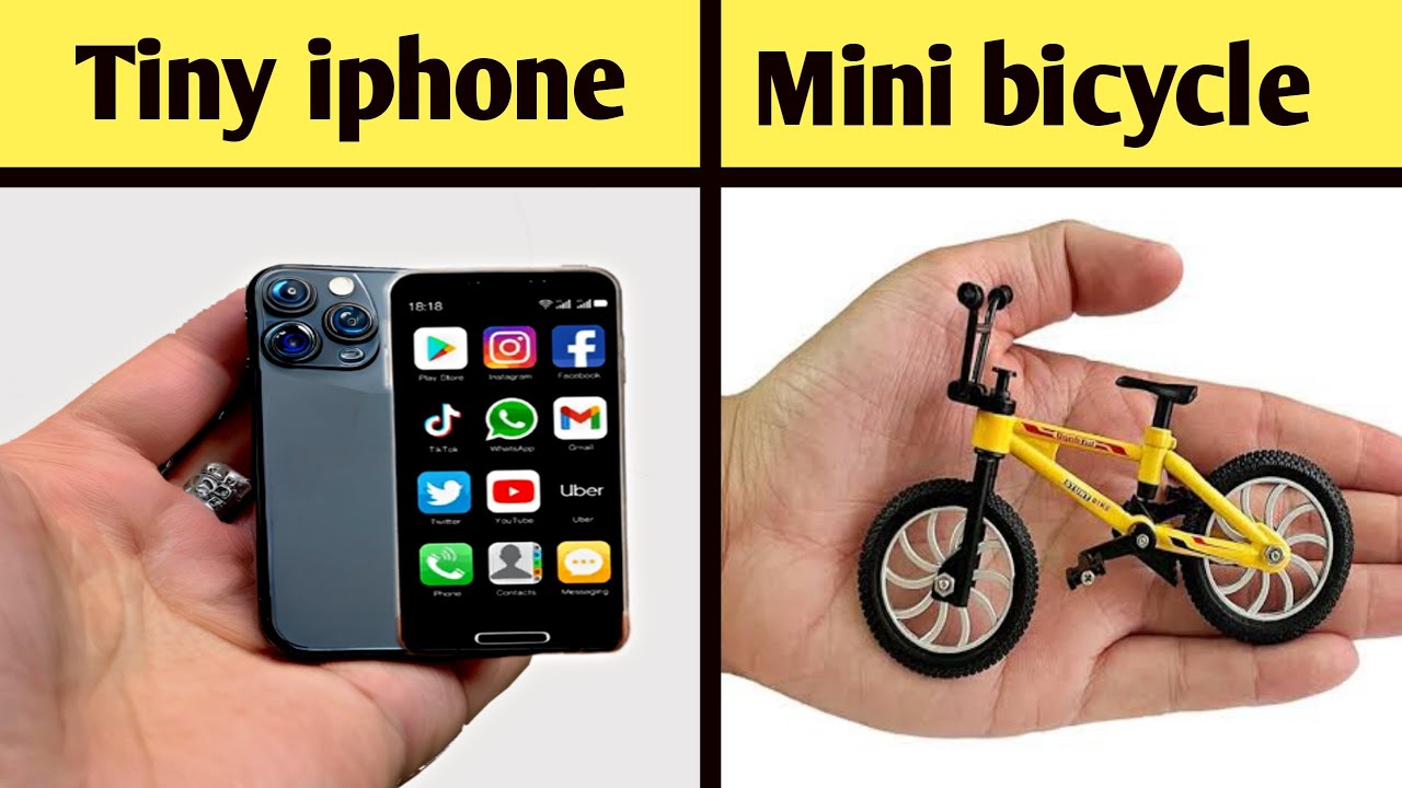 Most SMALLEST AND TINY THINGS IN THE WORLD - YouTube