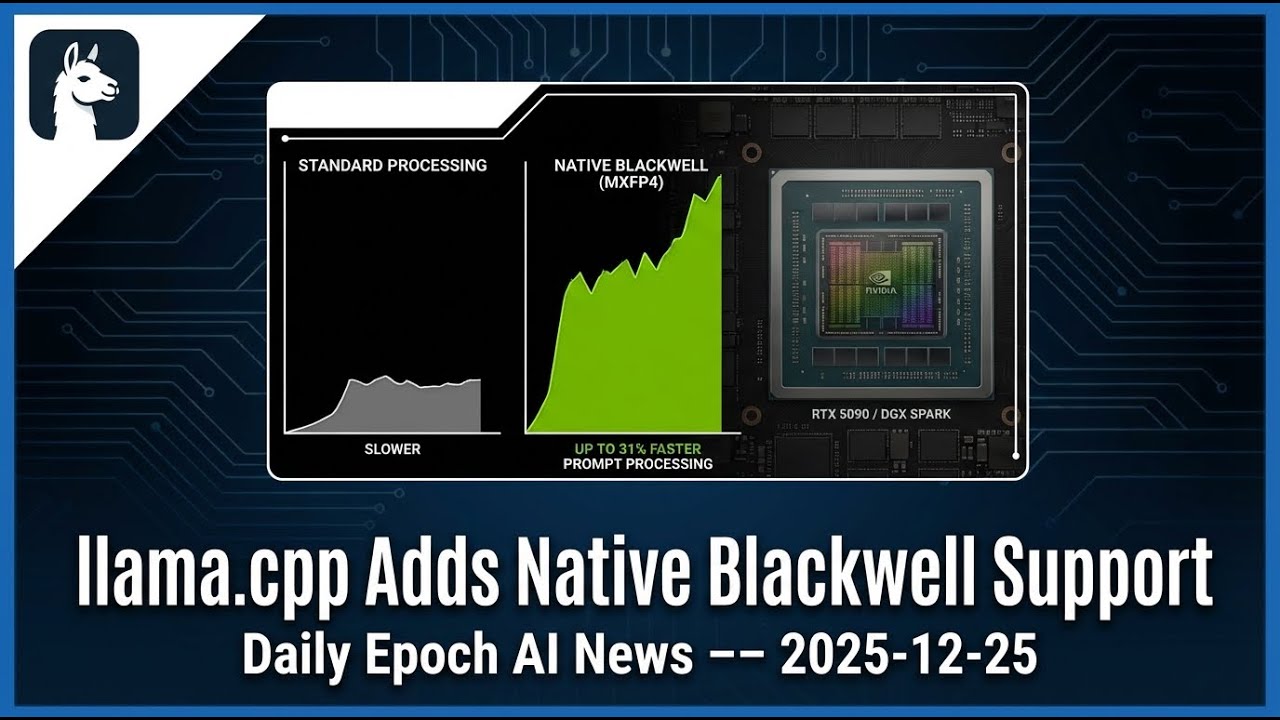 AI News: llama.cpp Blackwell, Vibe CLI Skills, Claude Usage Doubled, and more!