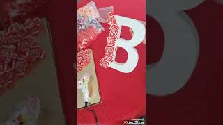 DIY WOODEN LETTER DECORATING