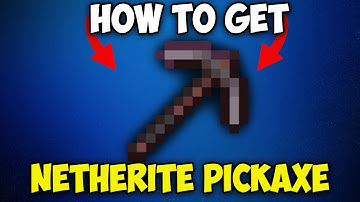 How to Make Netherite Pickaxe in Minecraft 1.21 | How to Craft Netherite Pickaxe in Minecraft