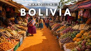 Wonders of Bolivia | The Most Beautiful Places in Bolivia | 4K Travel Guide
