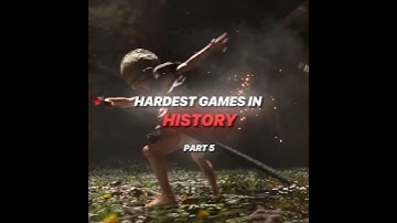 HARDEST GAMES IN HISTORY #gaming #games #ps5 #ps4  #editing #shorts