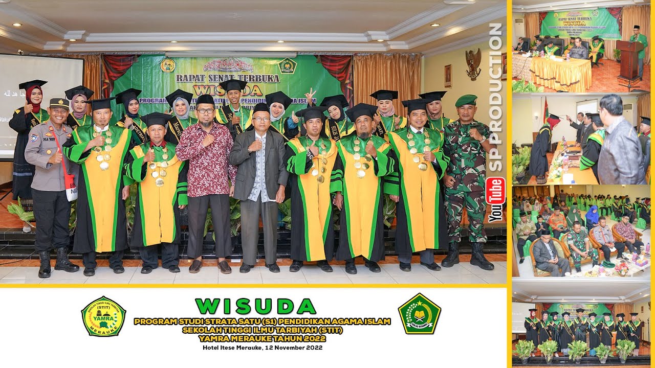 Dokumentasi WISUDA STIT Yamra Merauke Tahun 2022 - YouTube