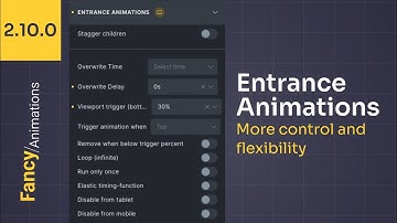 Entry Animations - Bricks Builder - FA 2.10.0