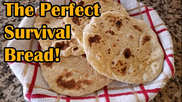 How To Make Flat Bread - The Oldest Bread In The World - Perfect Survival Bread!