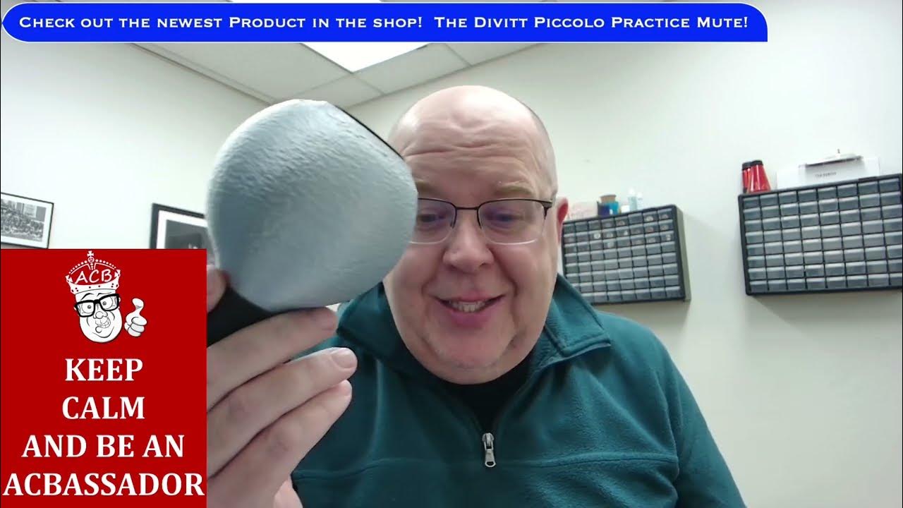 Check out the coolest new Divitt Practice mute for Piccolo Trumpet