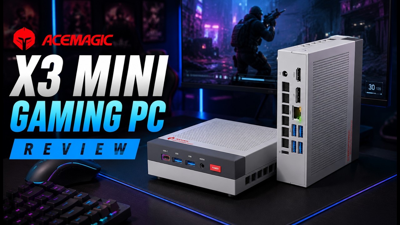 ACEMAGIC X3 Mini Gaming PC Review | Best Mini Gaming PC 2026