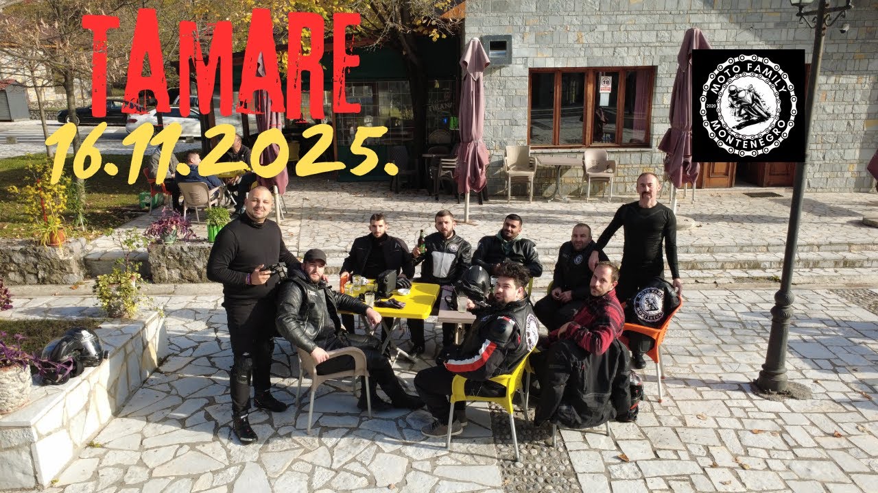 Novembar a mi i dalje vozimo... Tamare / Skadar - Albanija