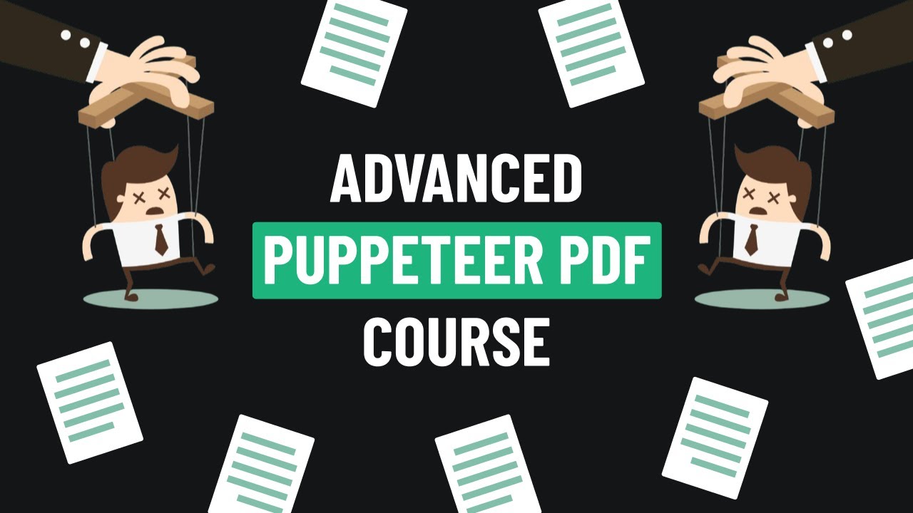 Advanced PDF Generation with Puppeteer (Node.js Tutorial) - YouTube