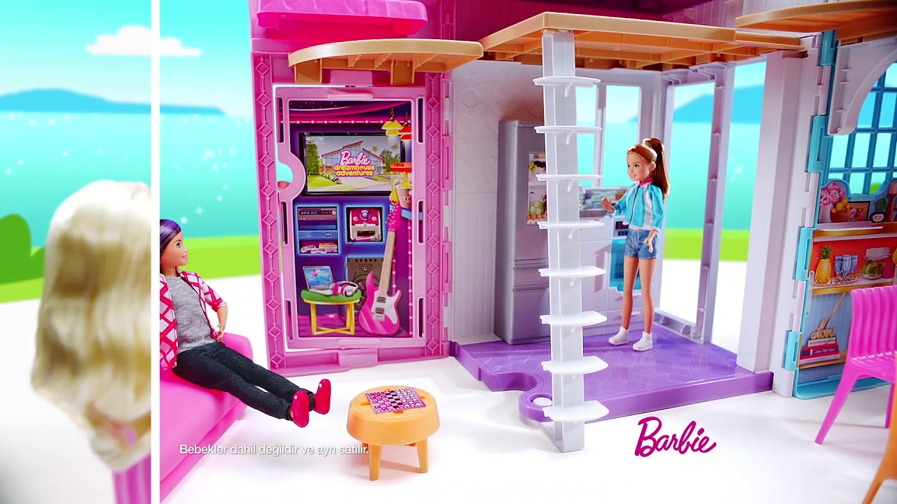 Barbie'nin Muhteşem Malibu Evi - YouTube