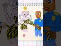 BRAINROT Prison Love of Ballerina Cappuccina 💔 | Sticker Book ASMR #shorts