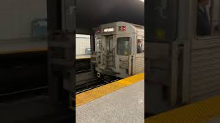 TTC subway 5005 goes Out of service at Coxwell Station