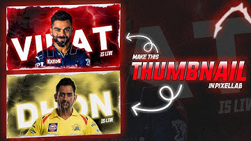 How to Make EFX Thumbnail || Pixellab Tutorial