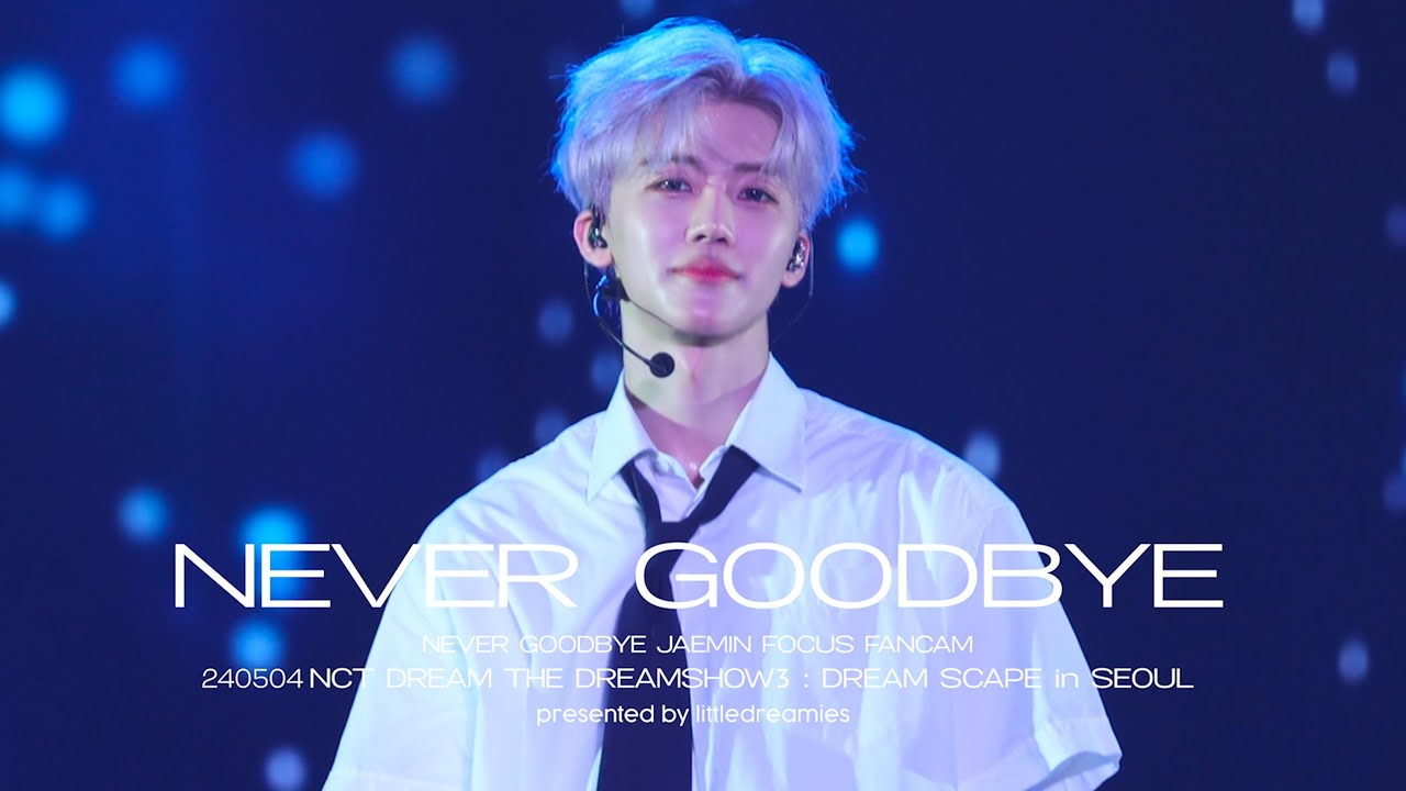 240504  NCT DREAM NEVER GOODBYE - JAEMIN FOCUS THE DREAMSHOW 3 DREAM SCAPE in SEOUL