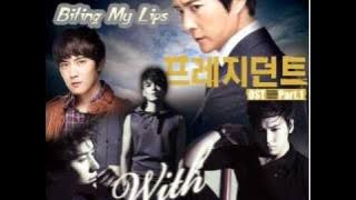 Super Junior's Kyuhyun Ryeowook Sungmin - Biting My Lips ( The President OST )