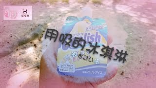 日本 Lotte Coolish Ice ~用吸的冰淇淋~貼心攜帶包
