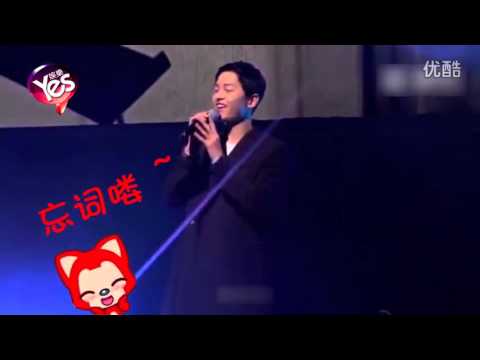 宋仲基见面会献唱忘词 网友：还是去演戏吧 高清