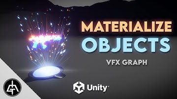 Unity VFX Graph - Materialize Objects Effect Tutorial