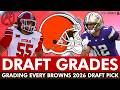 Browns Draft Grades: All 7 Rounds From 2026 NFL Draft Ft. Denzel Boston, KC Concepcion, Spencer Fano