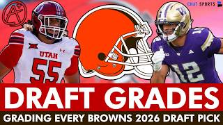 Browns Draft Grades: All 7 Rounds From 2026 NFL Draft Ft. Denzel Boston, KC Concepcion, Spencer Fano