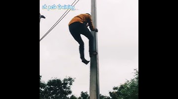 pole climbing practice at our #vk  #pole  #climbing  #training  #centre  #lb  nagar call- 9353244955