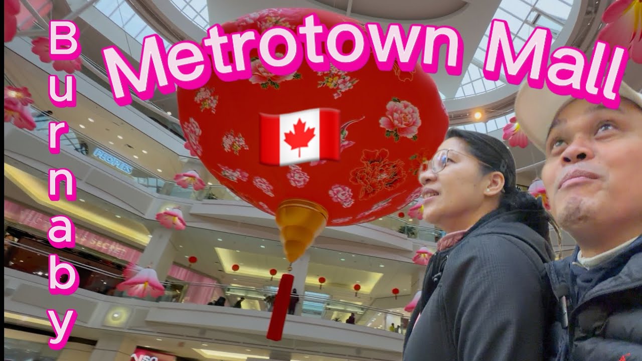 Burnaby Metrotown Metropolis Shopping Mall| Winter Walk Tour|#travel  #buhaycanada.