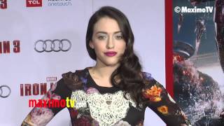 Kat Dennings & Nick Zano "Iron Man 3" World Premiere Red Carpet ARRIVALS April 24, 2013
