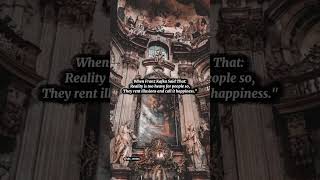 Renting illusions to escape reality | #Shorts #Kafka #DarkAcademia #Reality #DeepQuotes #Aesthetic