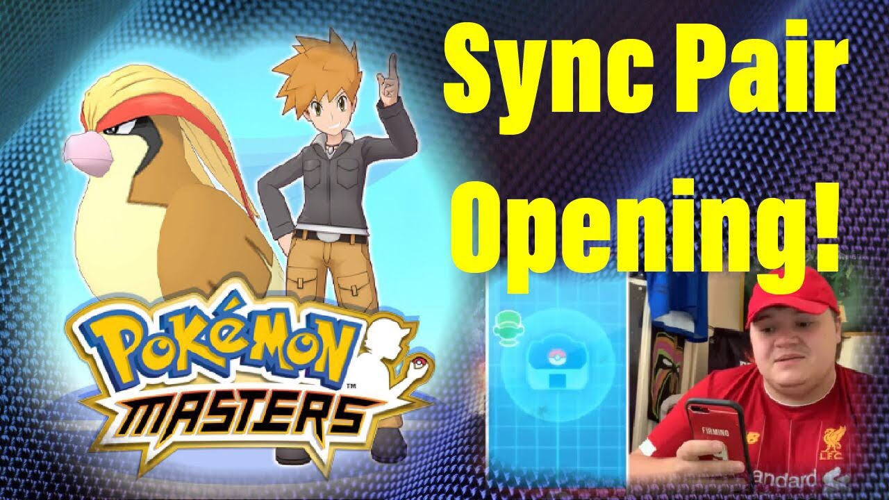 Pokemon Masters SYNC PAIR SCOUT Opening! Link Plays Pokemon Masters!