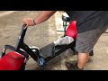 Phat Golf Scooter and Bag Assembly