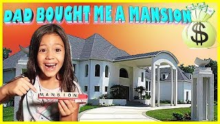 ILL BUY WHATEVER YOU CAN SPELL Challenge!!  Dad bought me a MANSION!!!