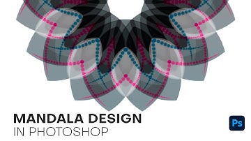 create mandala design in photoshop | adobe photoshop tutorials