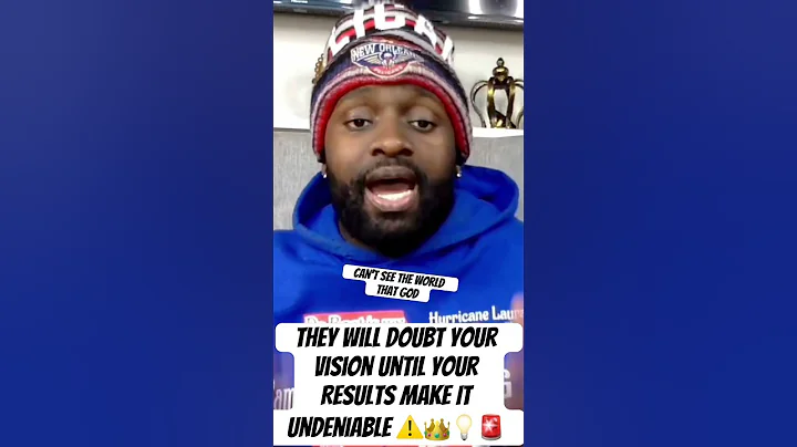 They Will Doubt Your Vision Until Your Results Make It Undeniable #bedifferentfamily⚠️👑💡🚨 #bdf⚠️