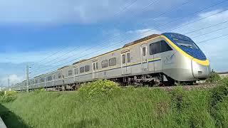 台鐵3217次800型跑山線往潮州通過後庄北