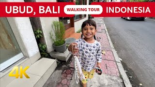 UBUD BALI Indonesia 🇮🇩 WALKING tour 2024 [4K]