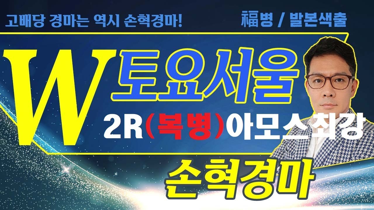 고배당 경마는 역시 손혁 경마 2/07(토)서울 복병마 내용을 확인해 보세요!!