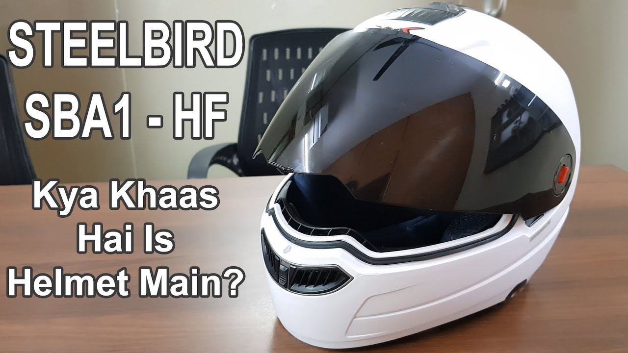 Aisa Kya Hai Is Helmet Main? Steelbird SBA1 HF unboxing & first look