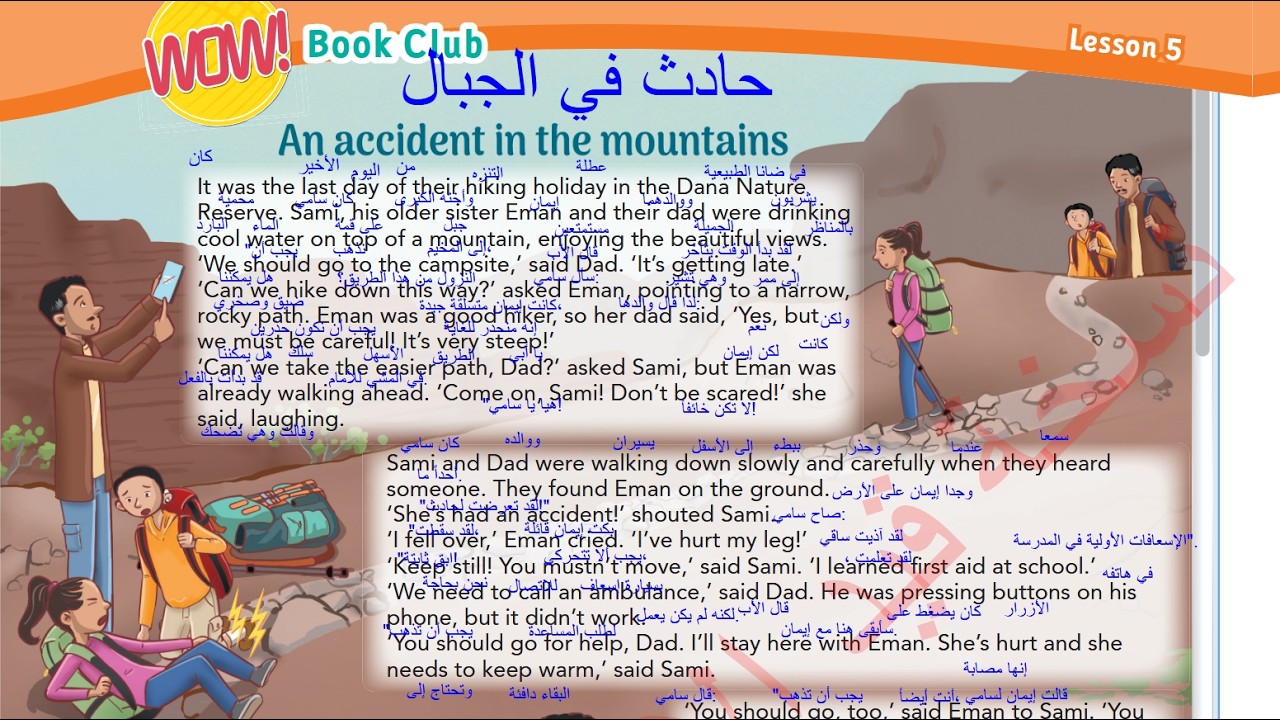 الصف السادس انجليزي كتاب الطالب صفحه 22 المنهاج الجديد ( الفصل الثاني ) Jordan Team together