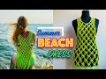 DIY Tutorial Macrame Beach Summer Dress 2021