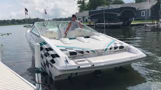 496 Mag HO startup, Powerquest boats 280 Silencer