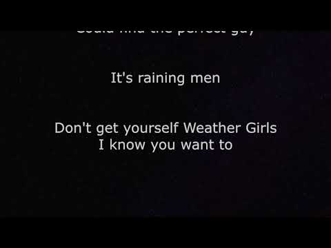 It's raining Men with Lyrics - Geri Halliwell