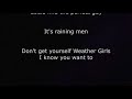 It's raining Men with Lyrics - Geri Halliwell