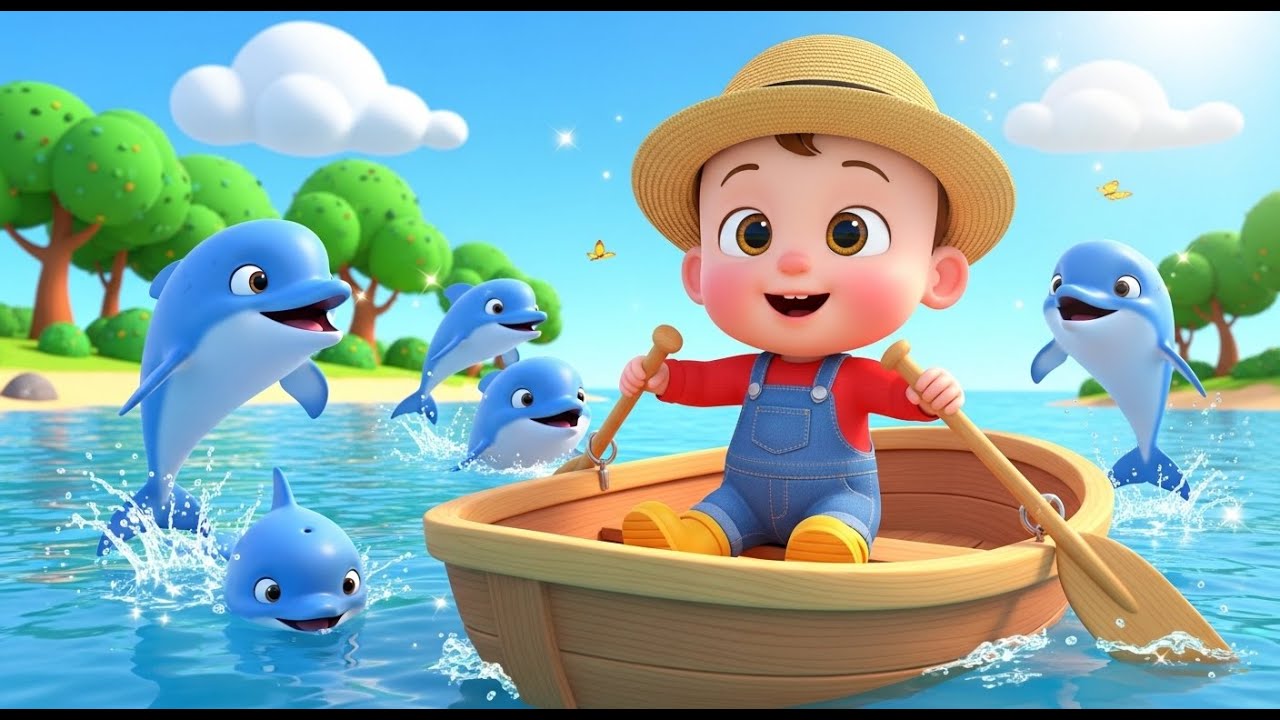 Row Row row Your Boat + Jeep Song  | More Nursery Rhymes & Kids Songs | Sing Along