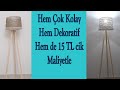 Evde Lambader Yapımı, Kolay Yoldan Lambader Nasıl Yapılır, 15 Tl ye Lambader, Kendin yap, DIY