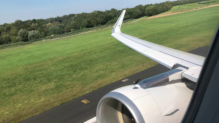 4K Lufthansa A320 Sharklets Takeoff at Hamburg