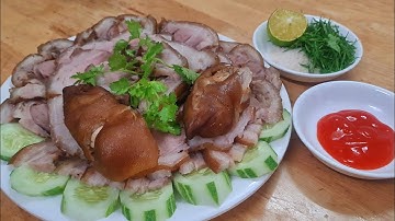 Cách làm chân giò hầm thuốc bắc đơn giản thơm ngon bổ dưỡng cho gia đình