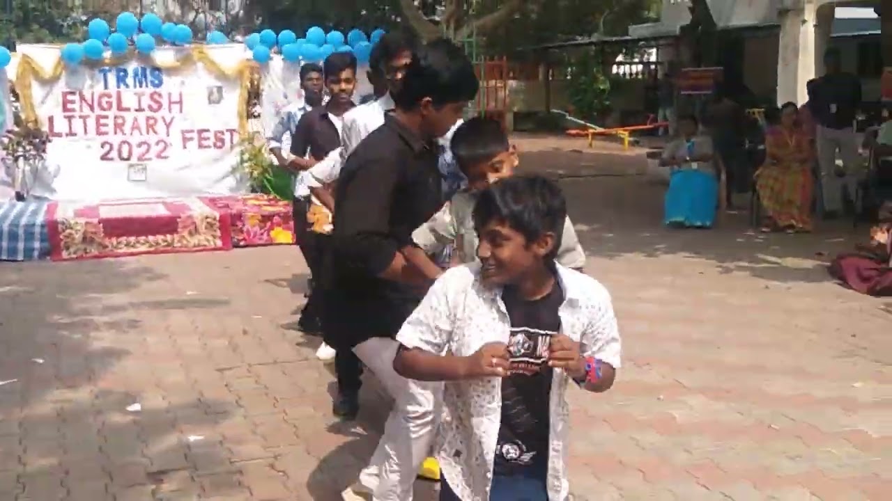 Thanthai roever matric school English literary fest program