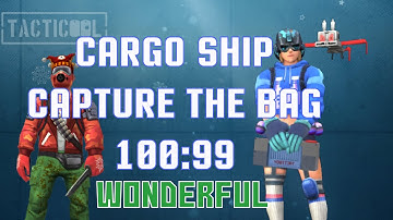 TACTICOOL CARGO SHIP CAPTURE THE BAG 100:99 🎮Wonderful #game#tacticool #tacticoolgame #panzerdog