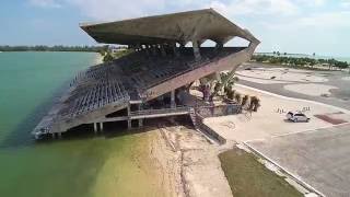 Miami Marine Stadium – Key Biscayne, Florida - Atlas Obscura