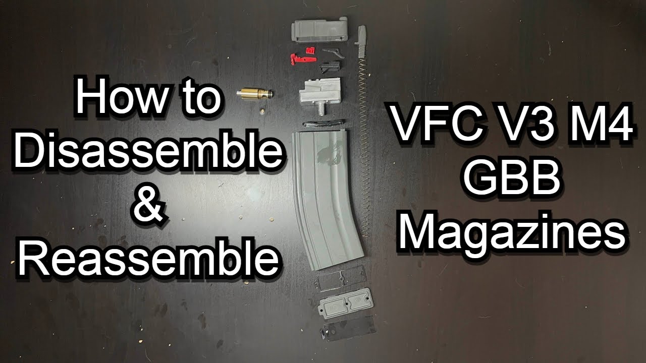 Airsoft Disassembly & Reassembly Guide for the VFC M4 V3 GBB
